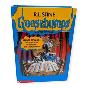 Goosebumps Monster Edition #1 R.L. Stine Hardcover 1995 Scholastic First Edition